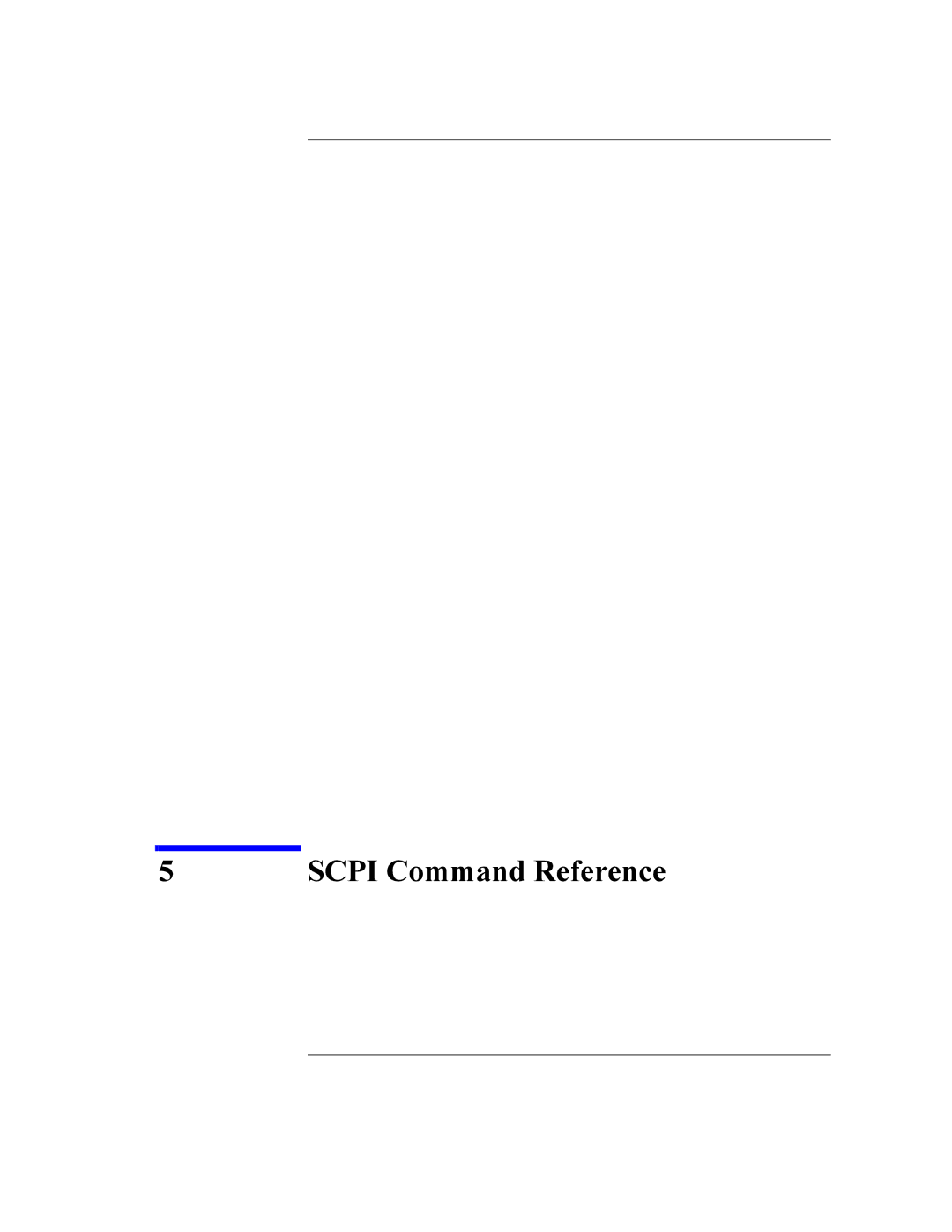 Agilent Technologies B2201A, B2200A manual Scpi Command Reference 