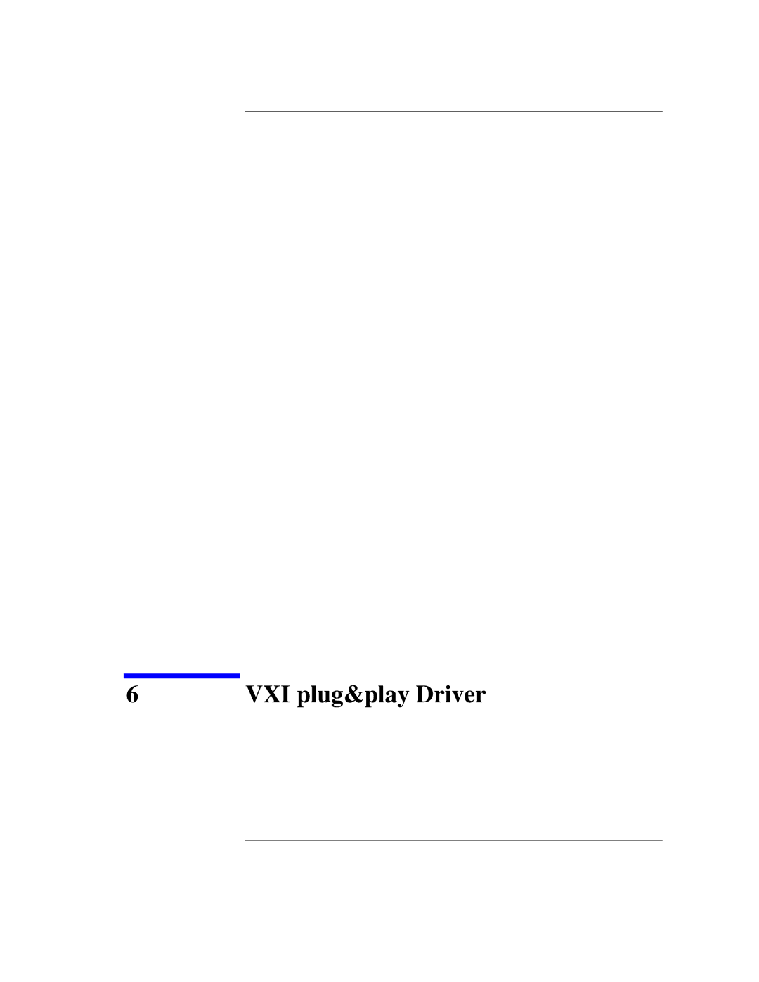 Agilent Technologies B2201A manual VXI plug&play Driver 