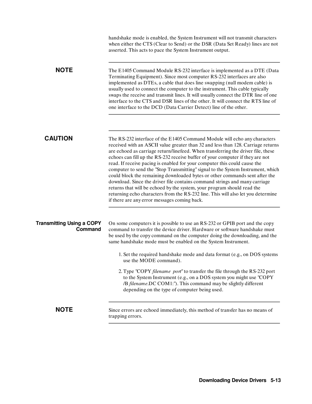 Agilent Technologies E1301B, E1300B, 75000 SERIES B user manual Asserted. This acts to pace the System Instrument output 