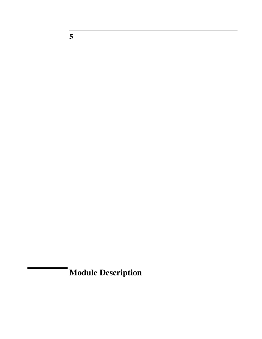 Agilent Technologies E1439 manual Module Description 