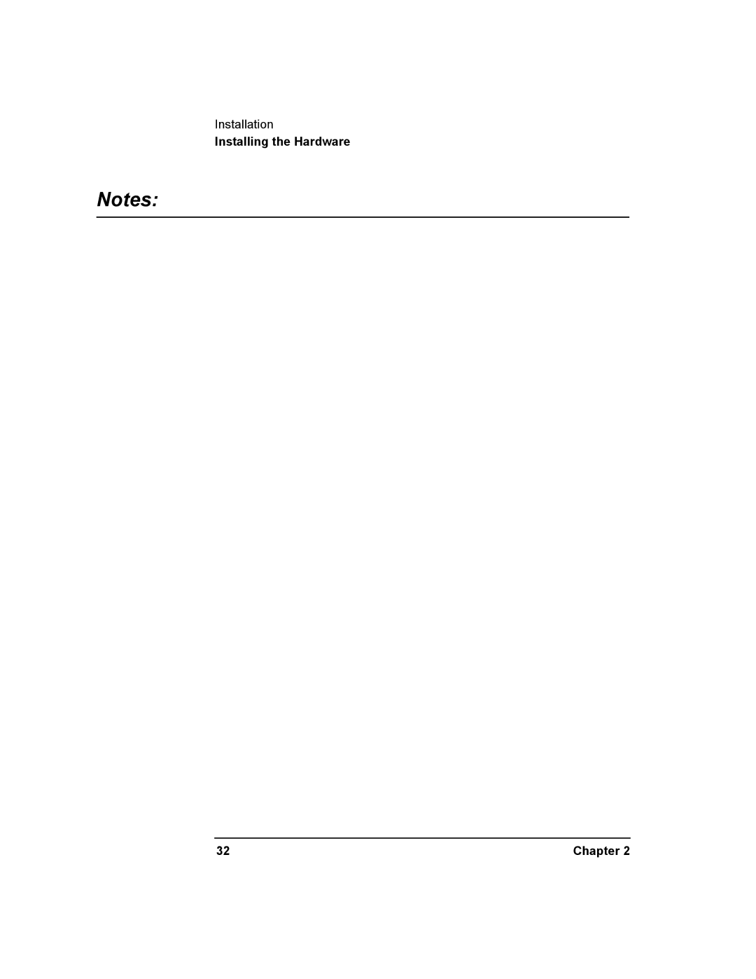 Agilent Technologies E2050-90003 manual Installing the Hardware Chapter 