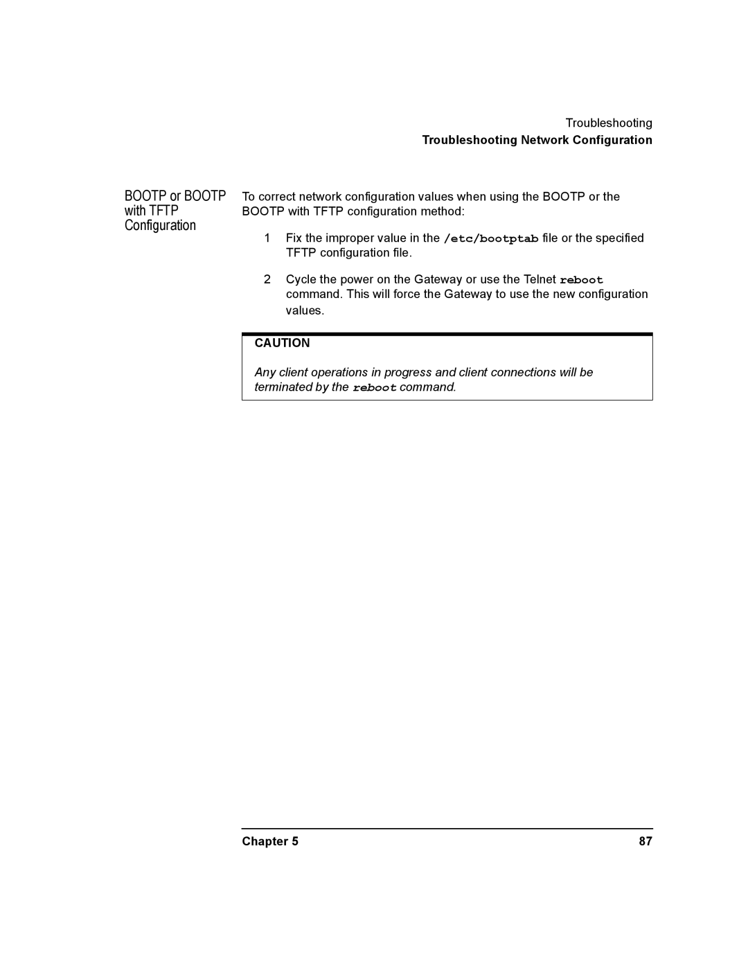 Agilent Technologies E2050-90003 manual Bootp or Bootp with Tftp Configuration 