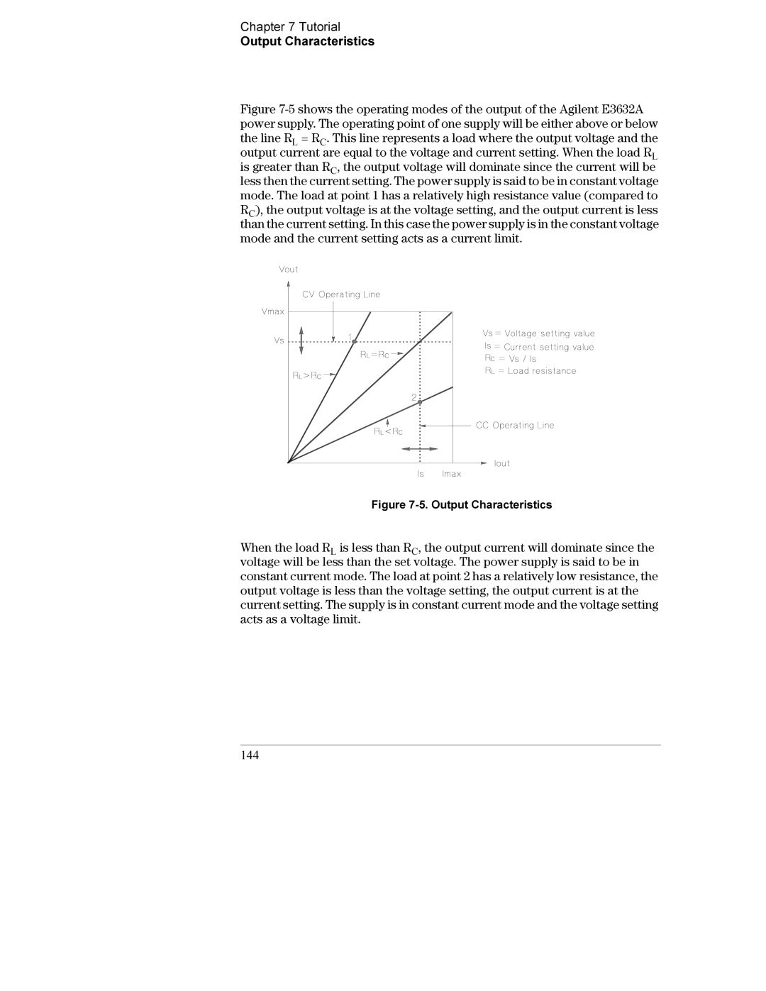 Agilent Technologies E3632A manual 144, Output Characteristics 