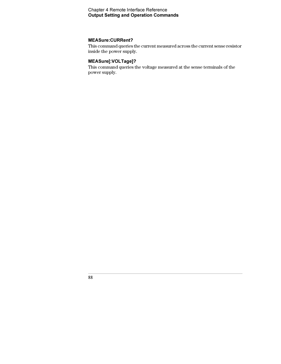 Agilent Technologies E3632A manual MEASureVOLTage? 