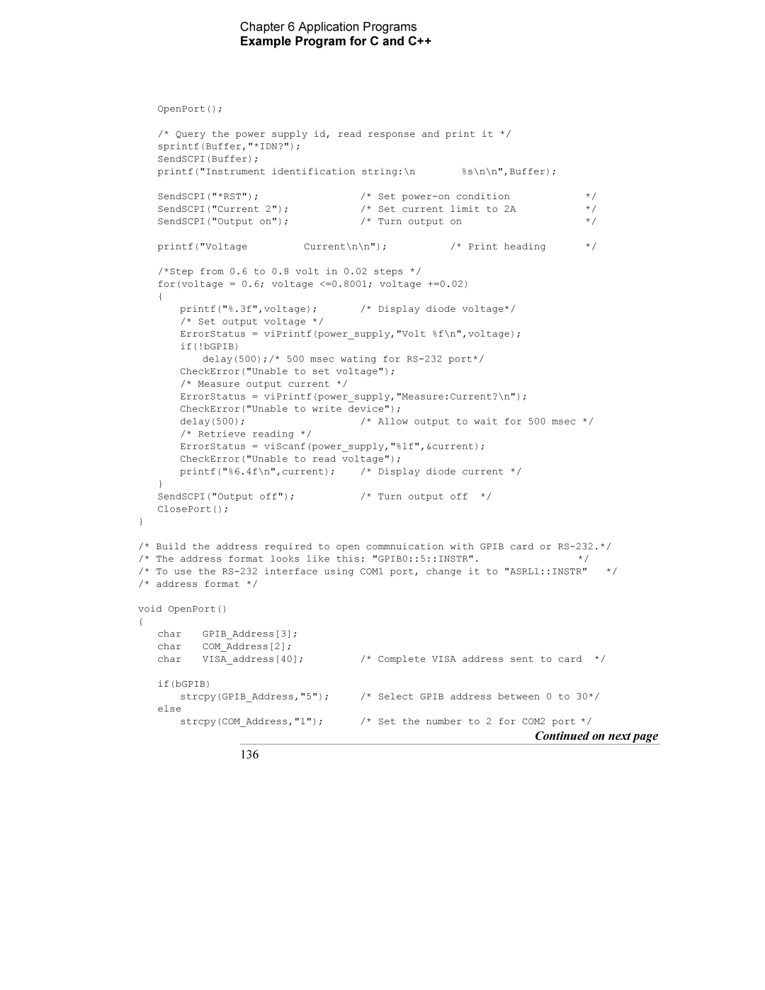 Agilent Technologies E3634A, E3633A manual On next 136 