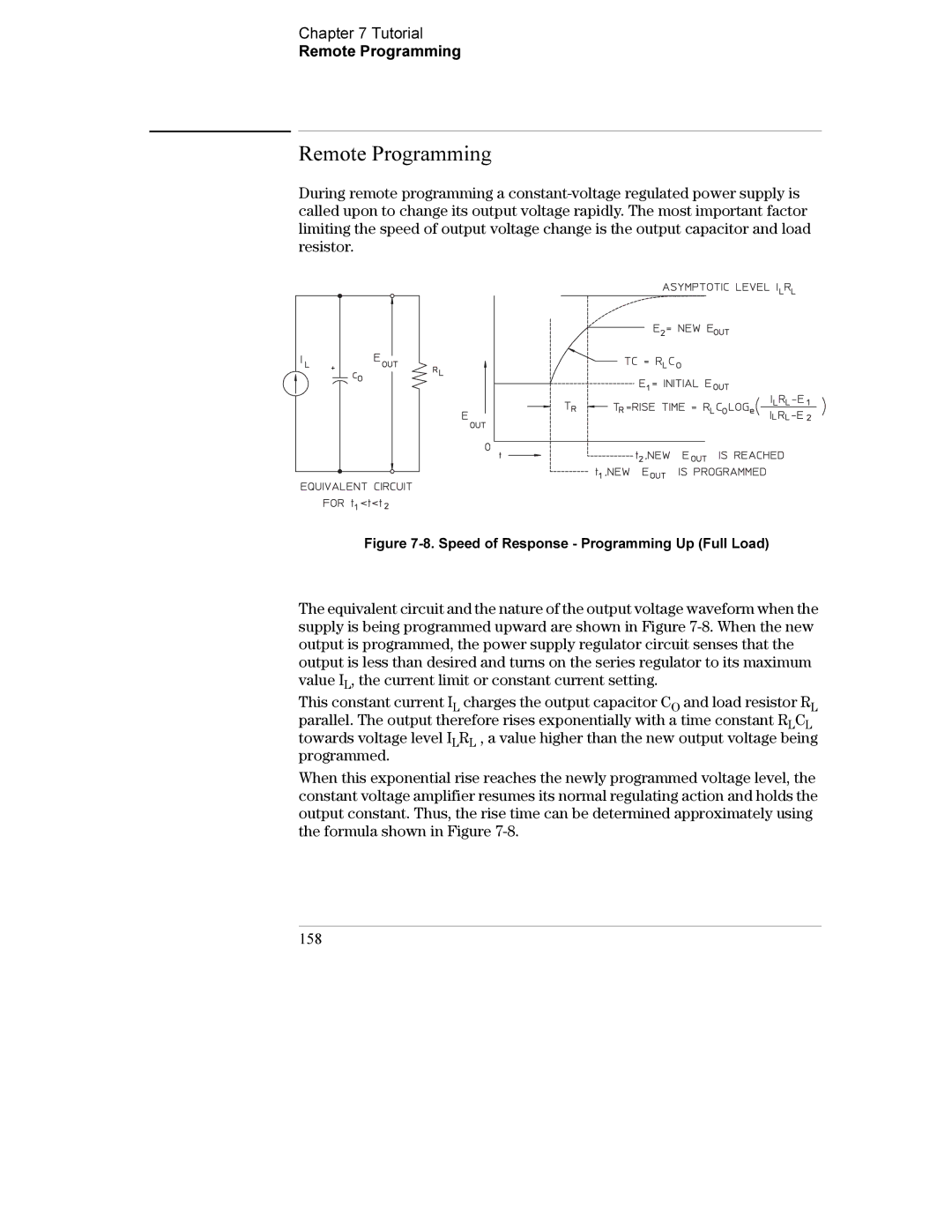 Agilent Technologies E3634A, E3633A manual Tutorial Remote Programming, 158 