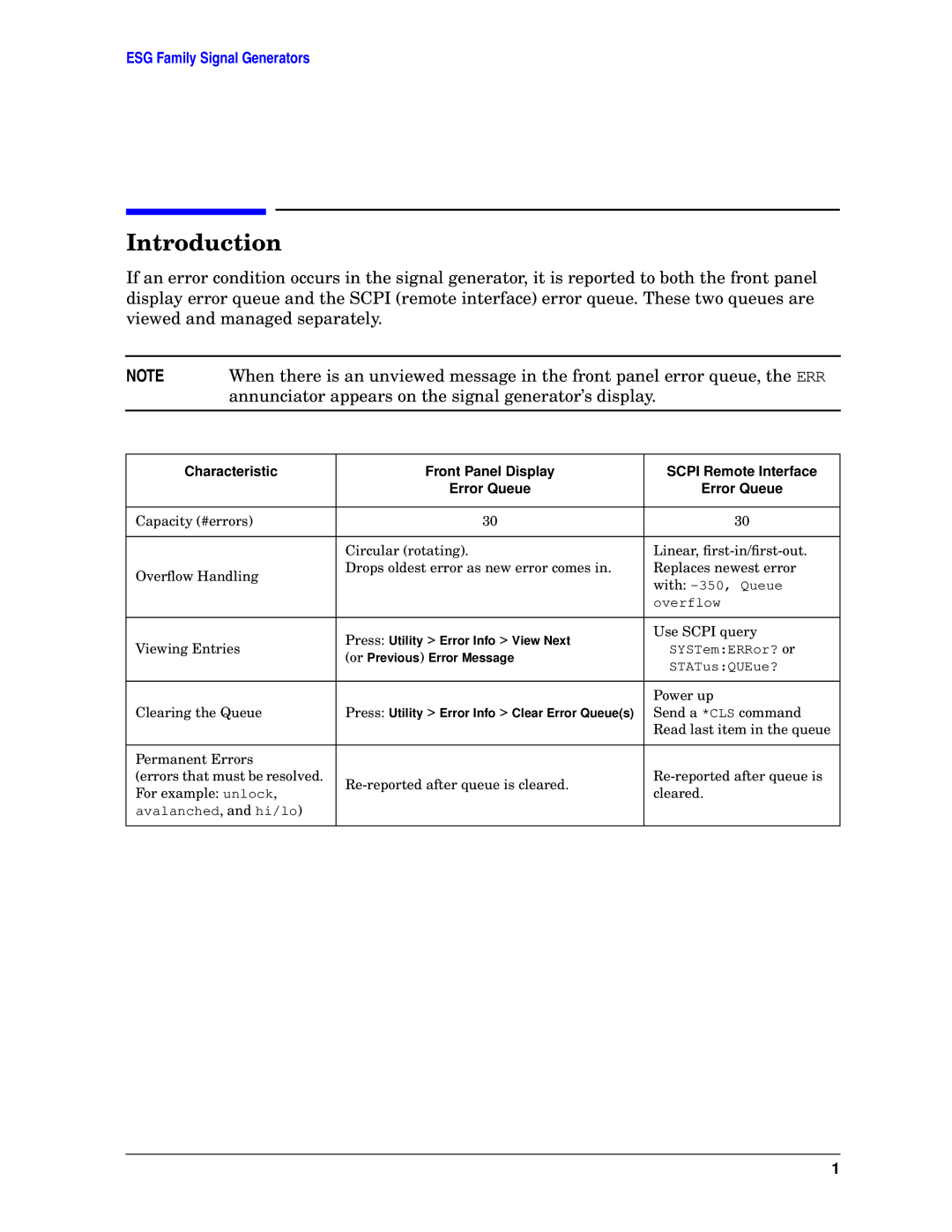 Agilent Technologies E4400-90333 manual Introduction 