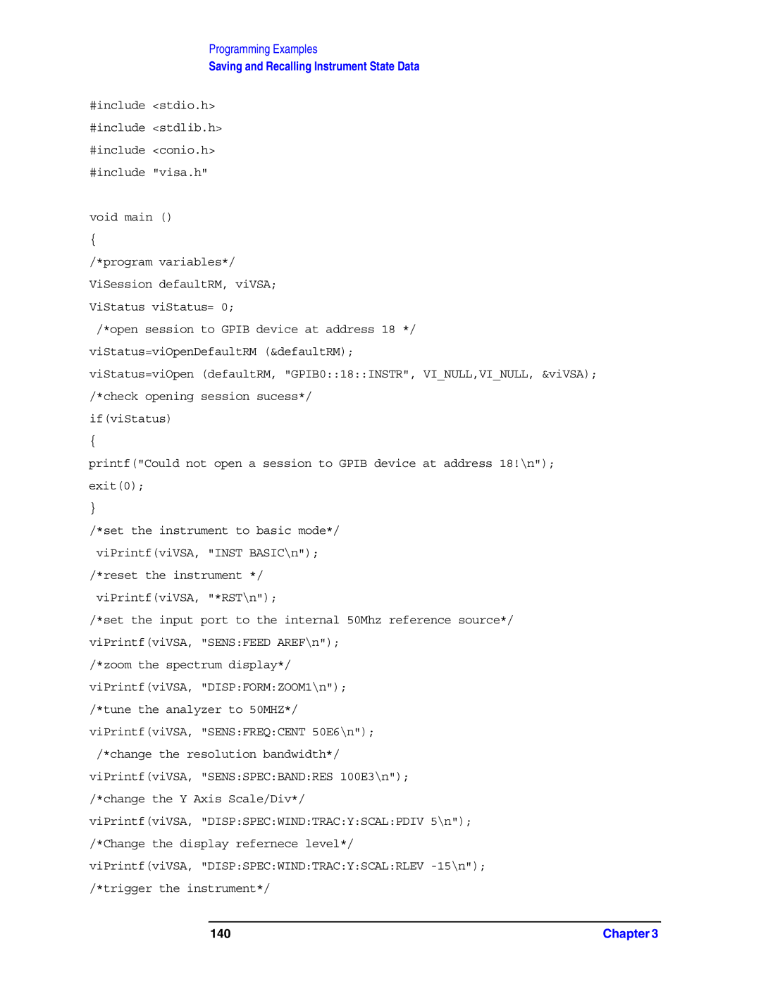 Agilent Technologies E4406A VSA manual 140 