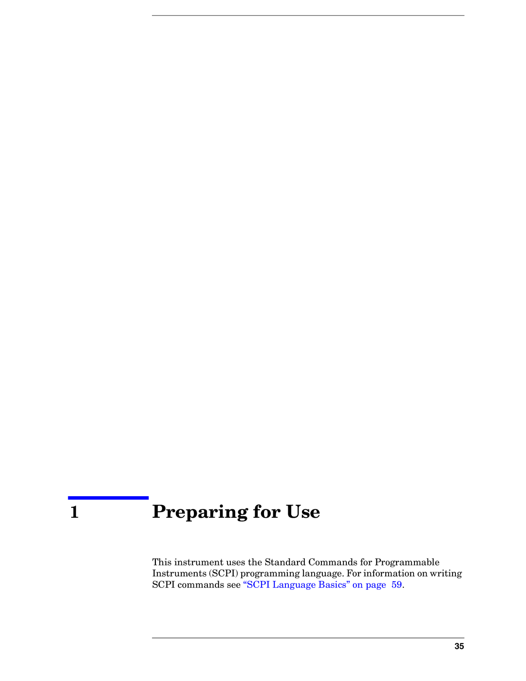 Agilent Technologies E4406A VSA manual Preparing for Use 