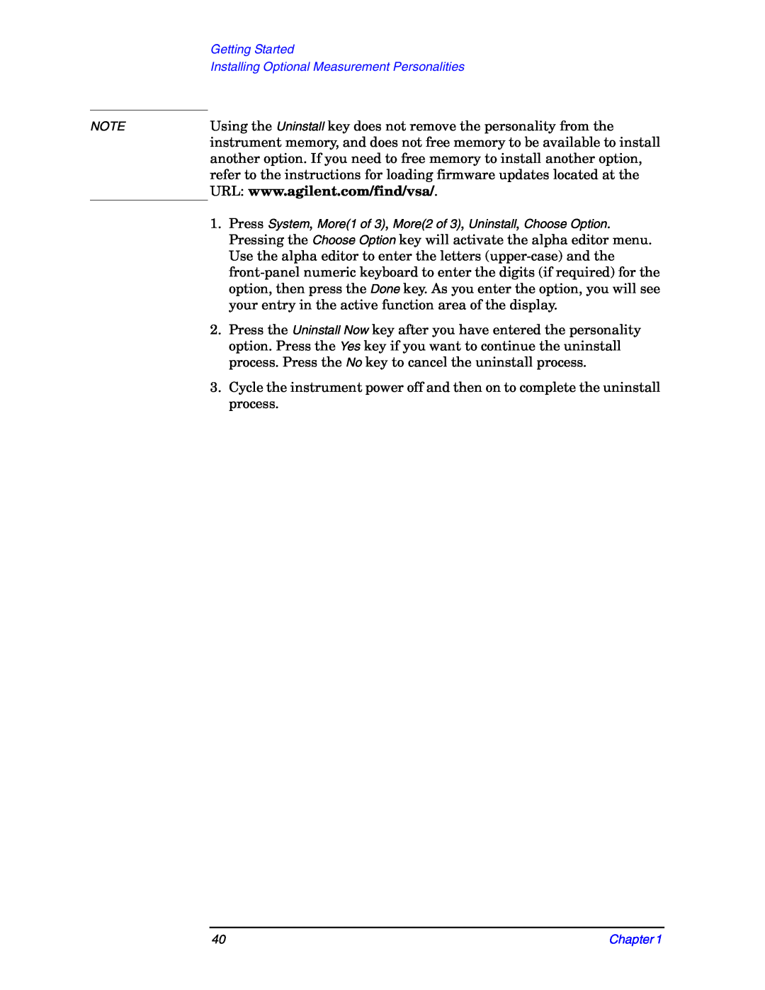 Agilent Technologies E4406A manual 