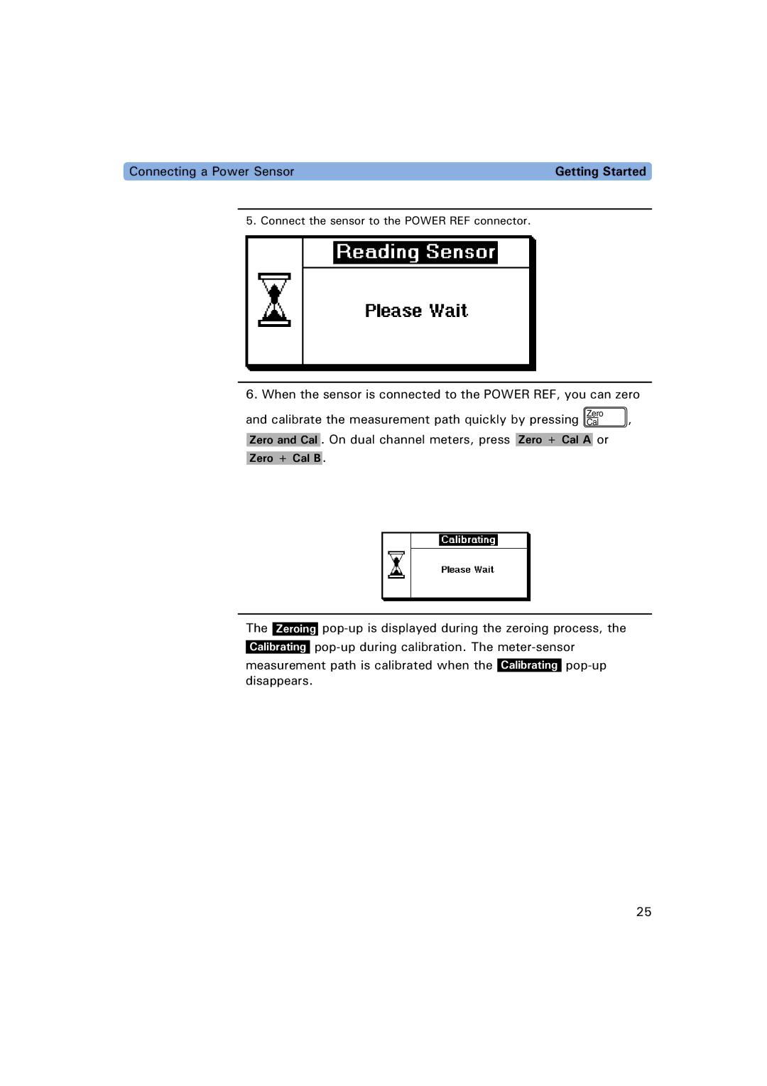 Agilent Technologies E4417A, E4416A manual Zero Cpfecnkdtcvgvjgogcuwtgogpvrcvjswkemndrtguukpi Cal 