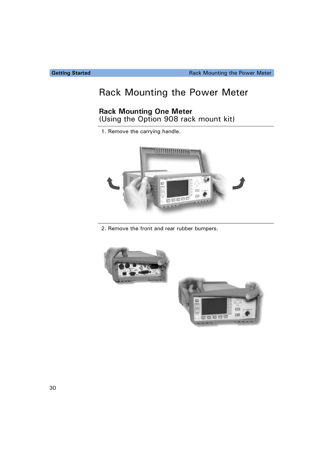 Agilent Technologies E4416A, E4417A manual 4CEM/QWPVKPIVJG2QYGT/GVGT, 4CEM/QWPVKPI1PG/GVGT 