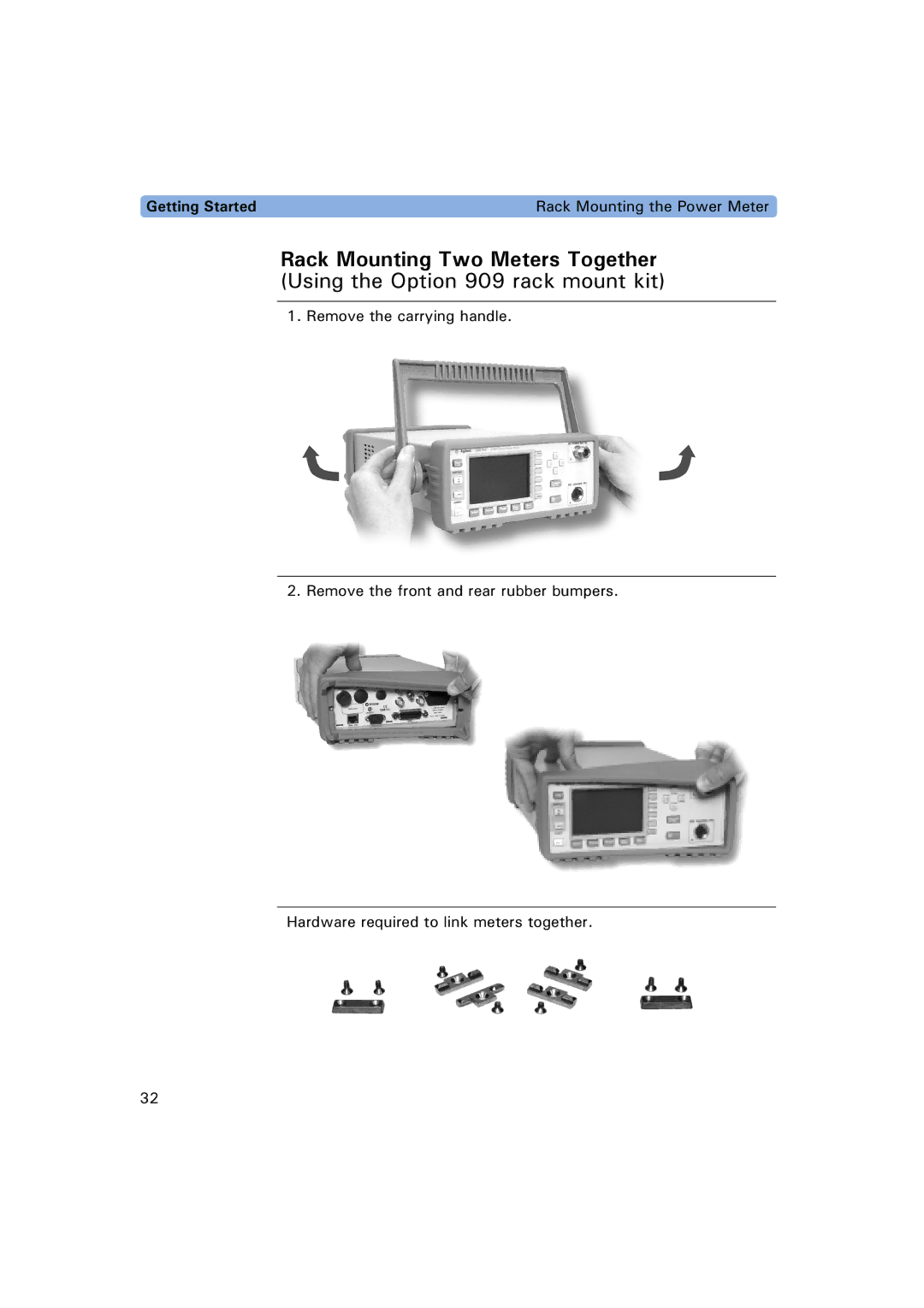 Agilent Technologies E4416A, E4417A manual 4CEM/QWPVKPI6YQ/GVGTU6QIGVJGT, 7UKPIVJG1RVKQPTCEMOQWPVMKV 