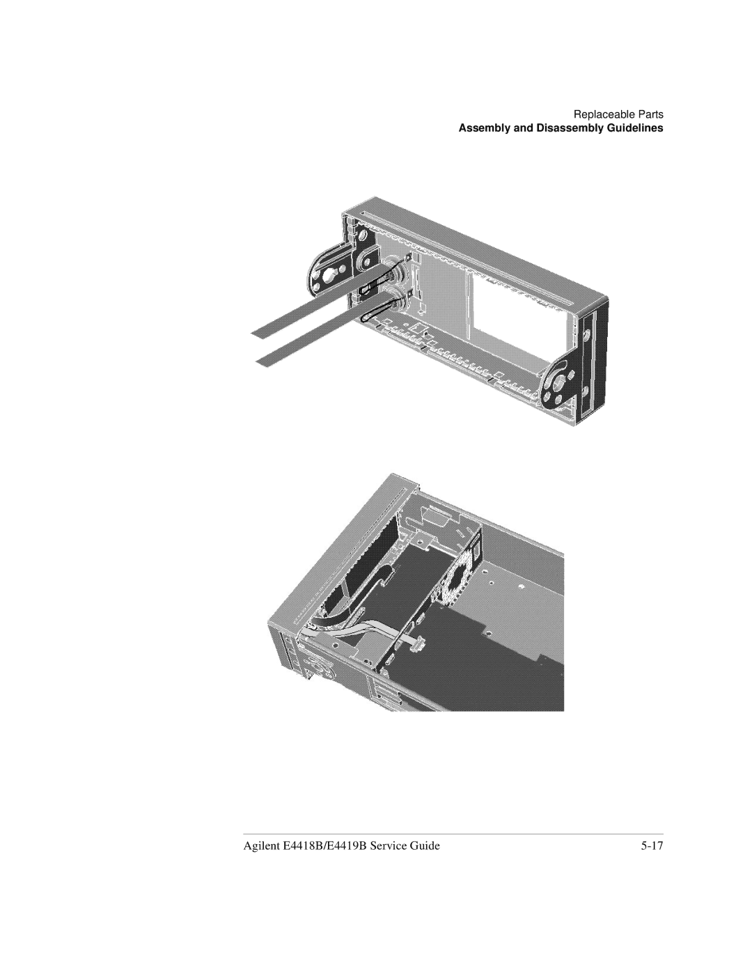 Agilent Technologies e4419b, e4418b manual Agilent E4418B/E4419B Service Guide 