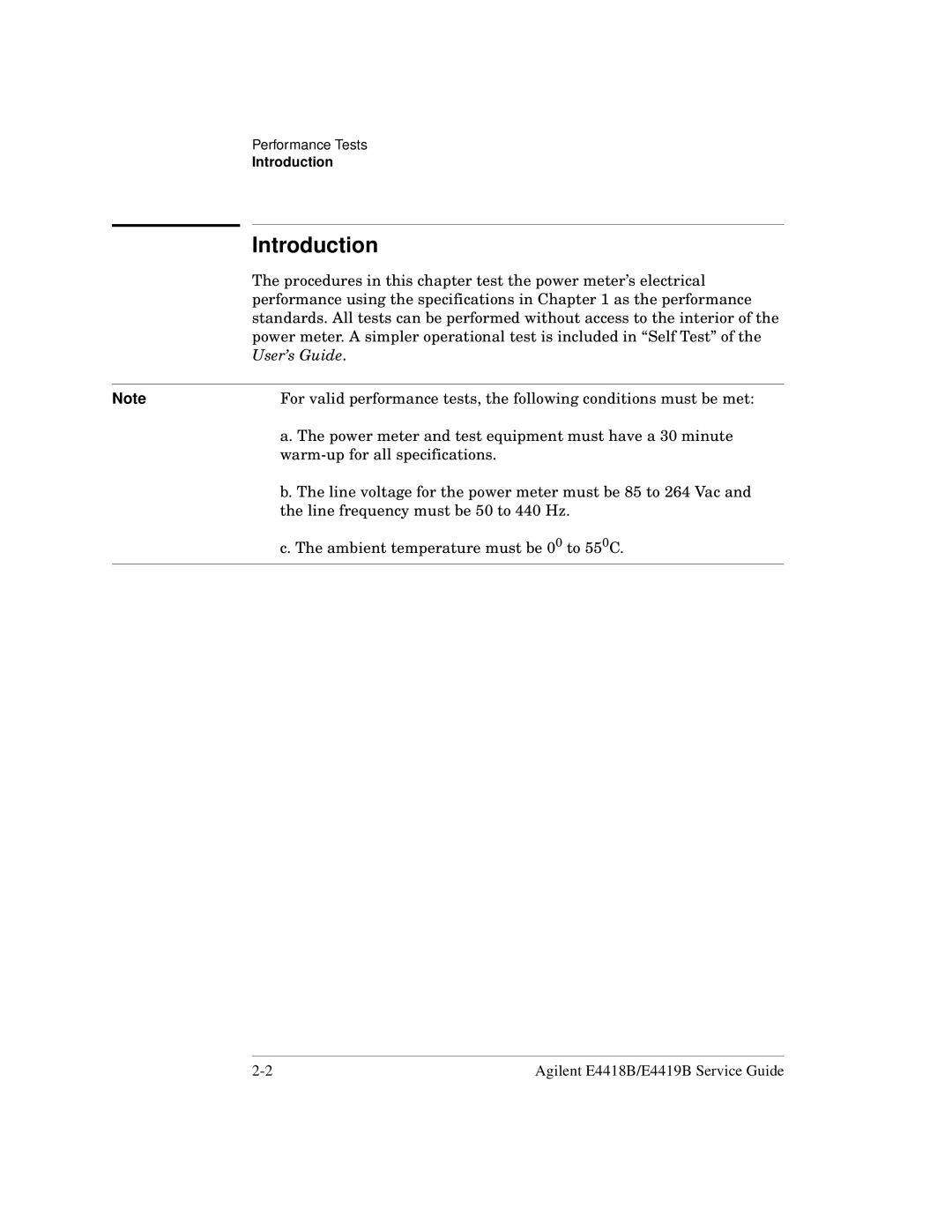 Agilent Technologies e4418b, e4419b manual User’s Guide 