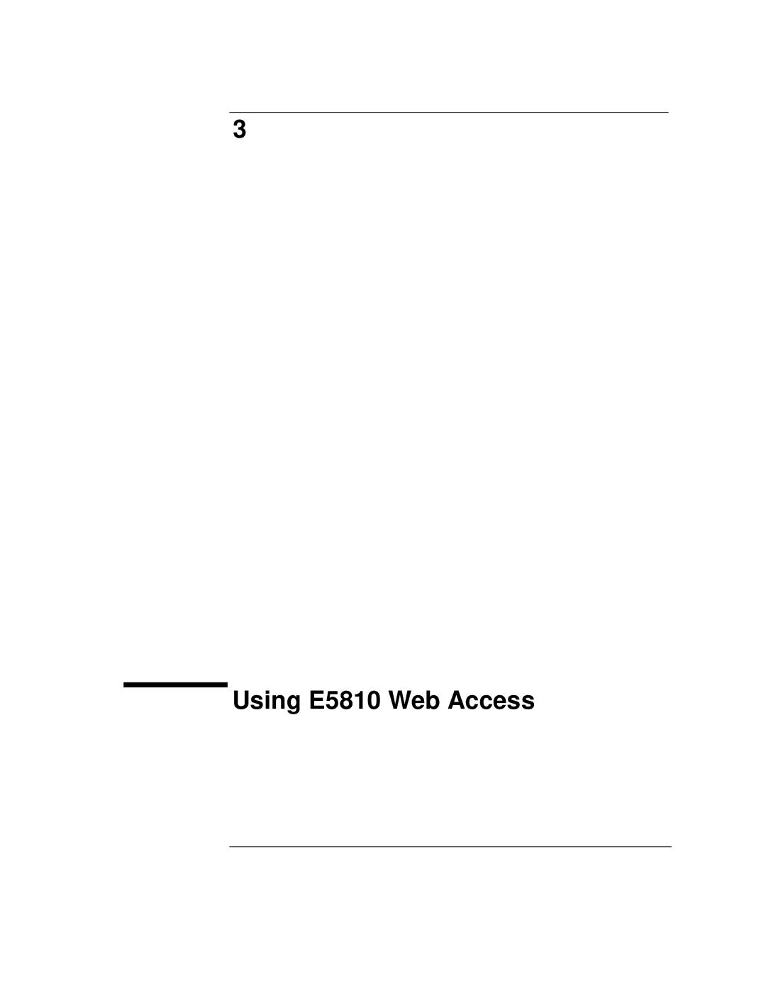 Agilent Technologies E5810A manual Using E5810 Web Access 