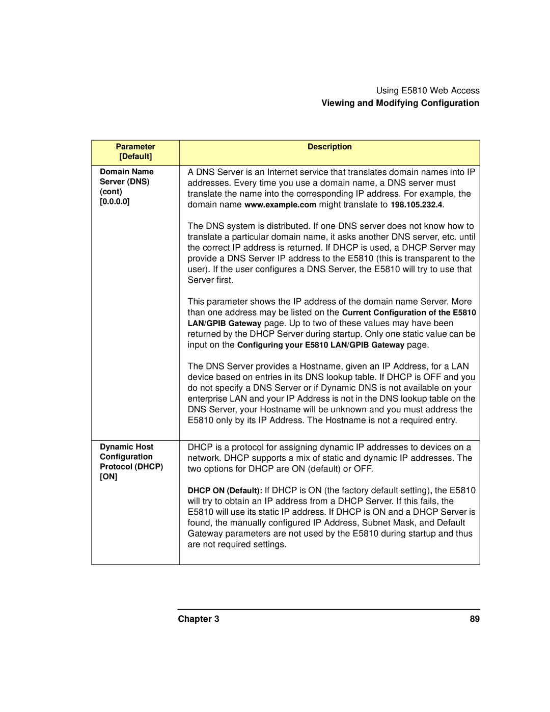 Agilent Technologies E5810A manual Server first 