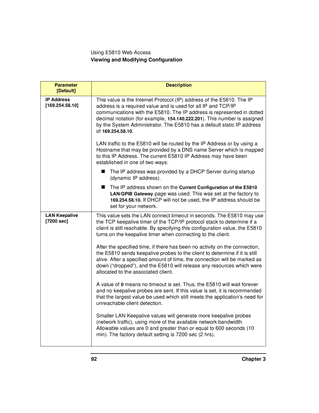 Agilent Technologies E5810A manual Established in one of two ways 