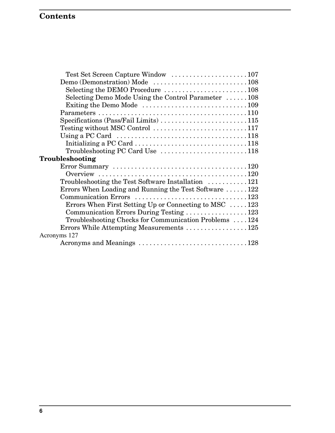 Agilent Technologies E6385A manual 76? 