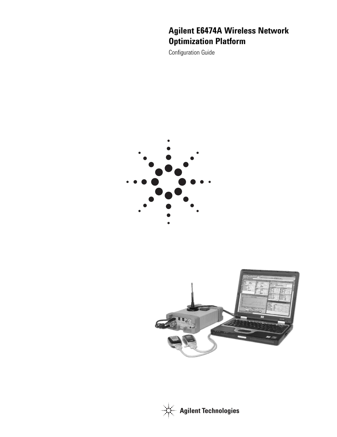 Agilent Technologies manual Agilent E6474A Wireless Network Optimization Platform 