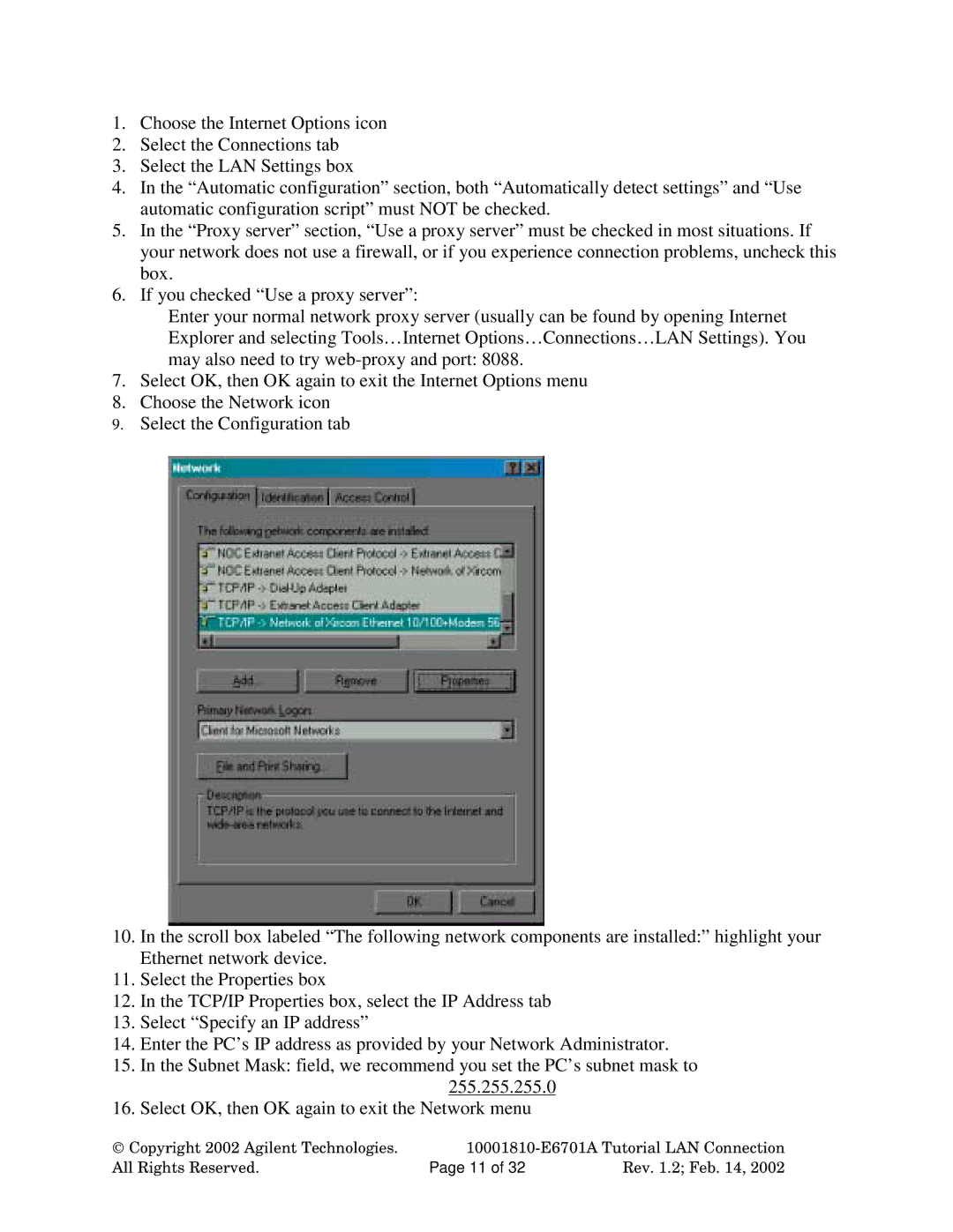 Agilent Technologies E6701A manual 