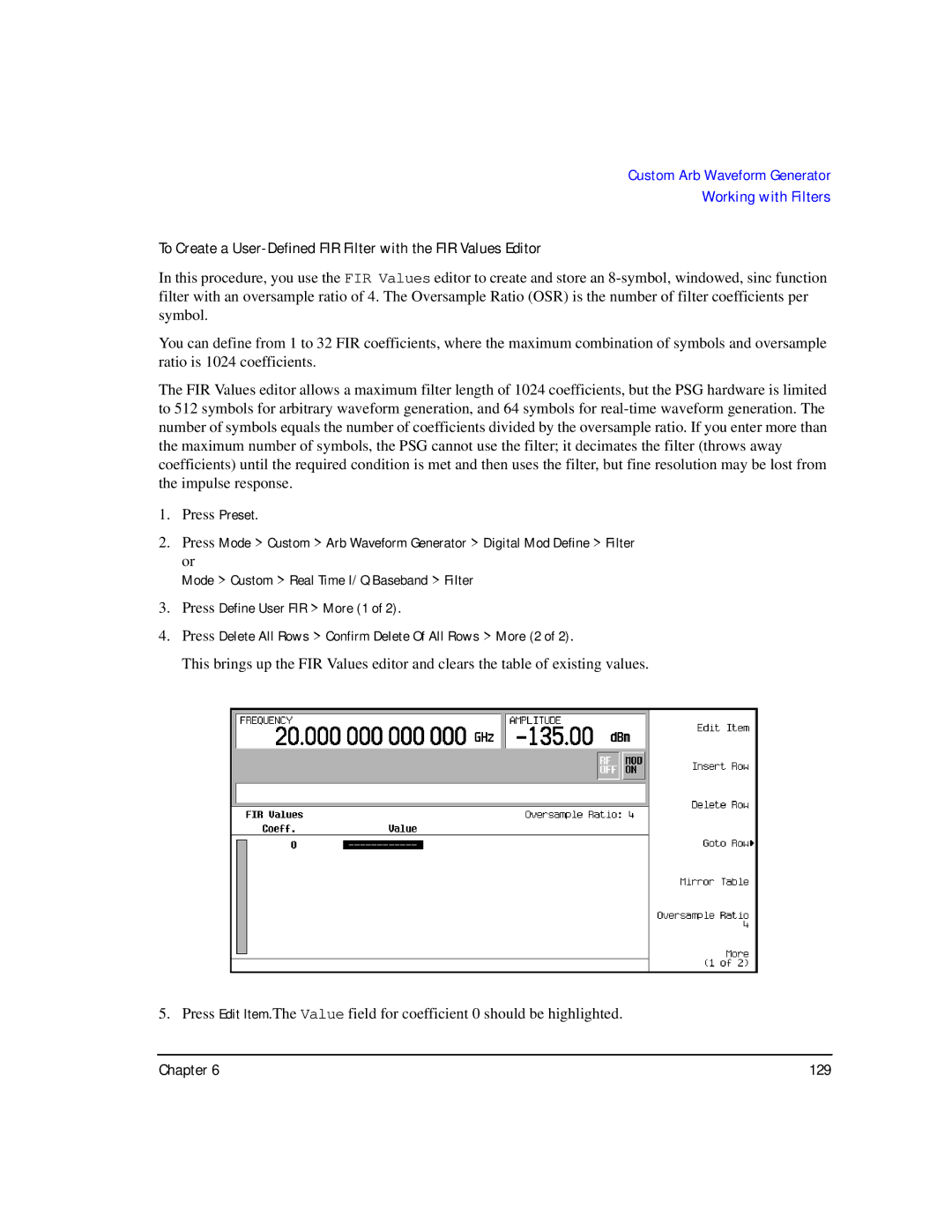 Agilent Technologies E8247C PSG CW, E8267C PSG, E8257C PSG manual 