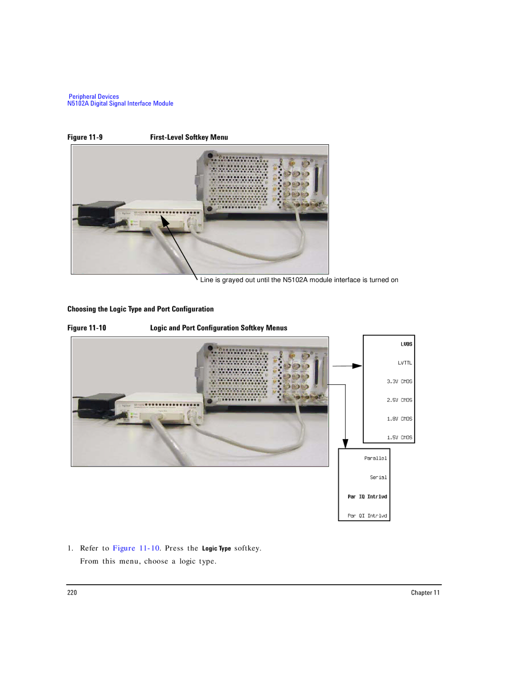 Agilent Technologies E8267D PSG, E8257D PSG manual First-Level Softkey Menu 