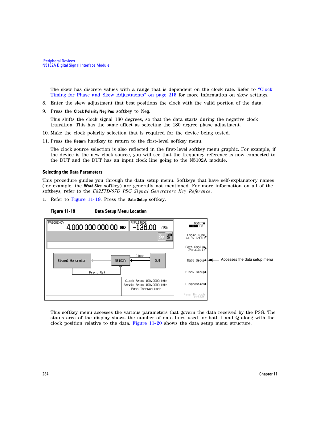 Agilent Technologies E8267D PSG, E8257D PSG manual Chapter 