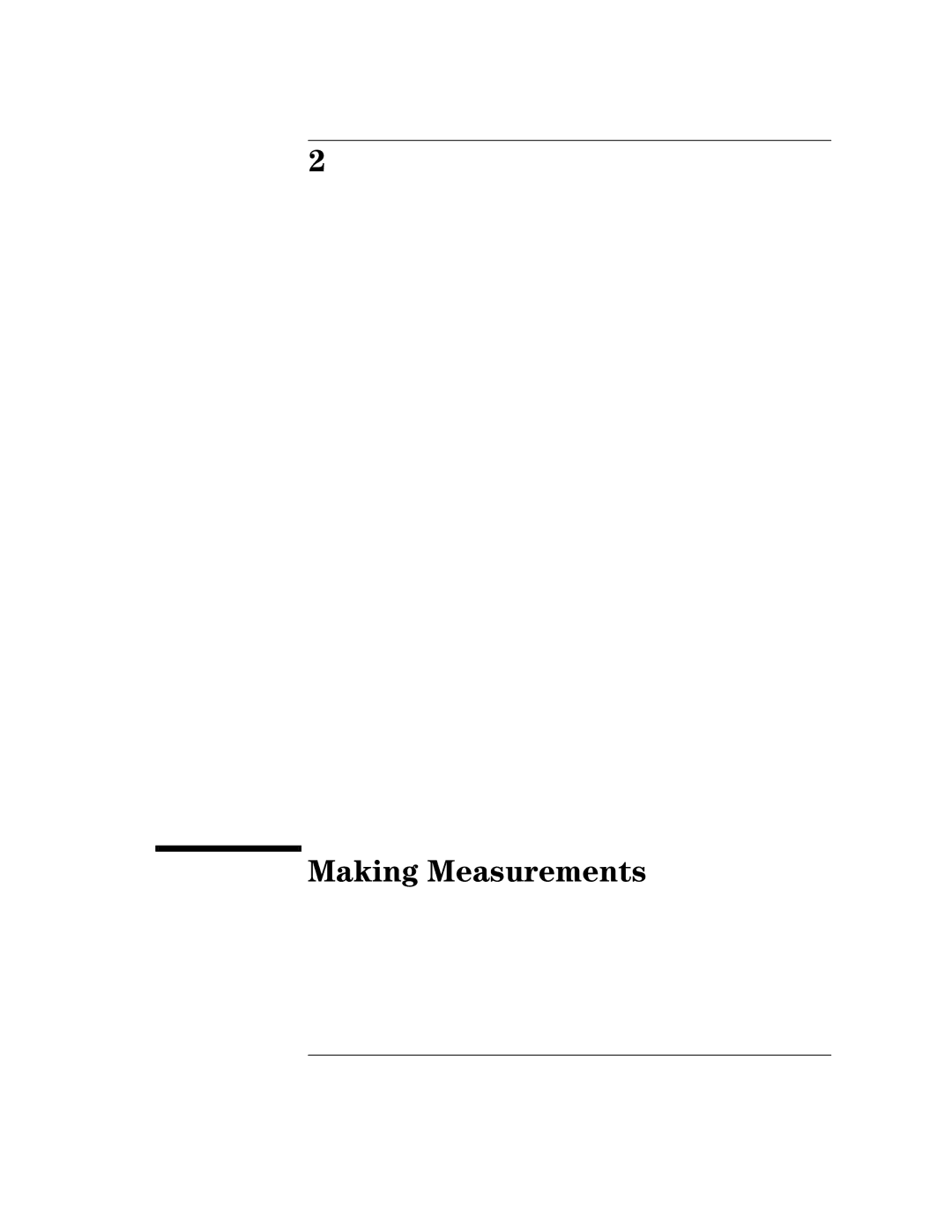 Agilent Technologies E9300 manual Making Measurements 