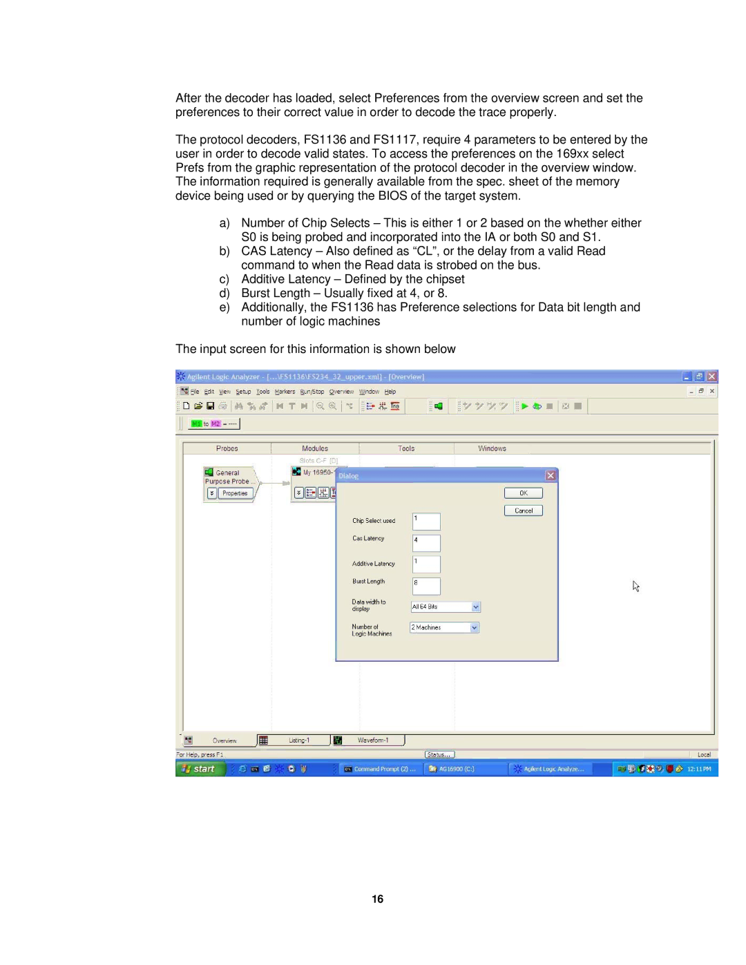 Agilent Technologies FS2334 user manual 