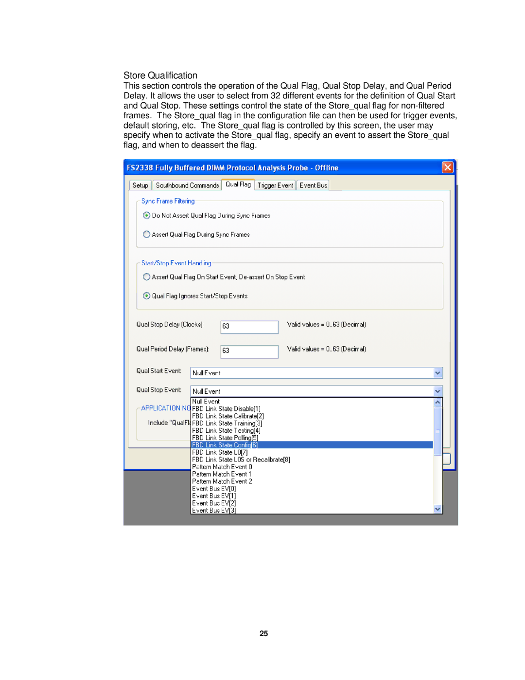 Agilent Technologies FS2343 user manual Store Qualification 