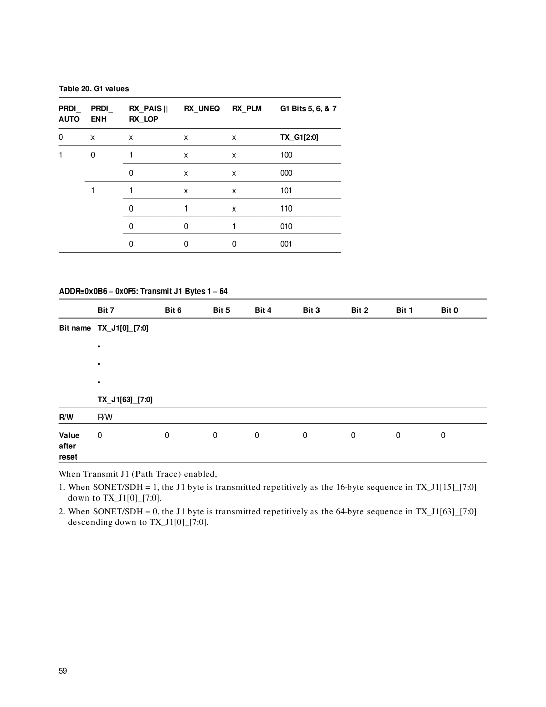 Agilent Technologies HDMP-3001 manual Prdi Rxpais Rxuneq Rxplm, Auto ENH Rxlop 