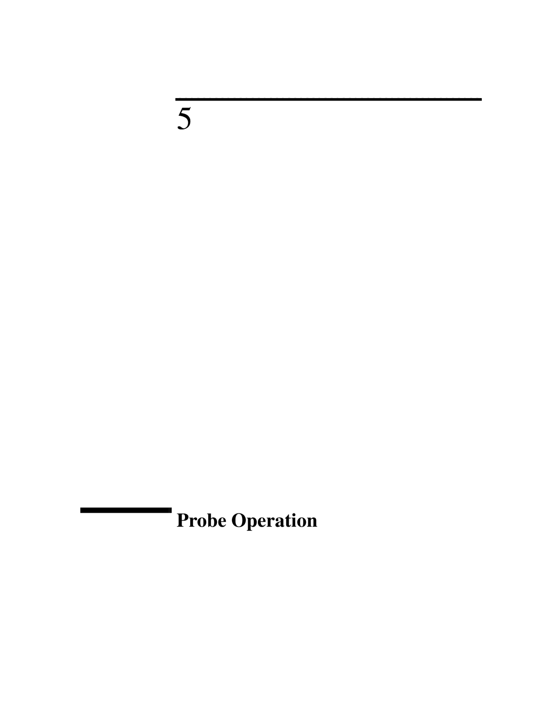 Agilent Technologies J3916A manual Probe Operation 