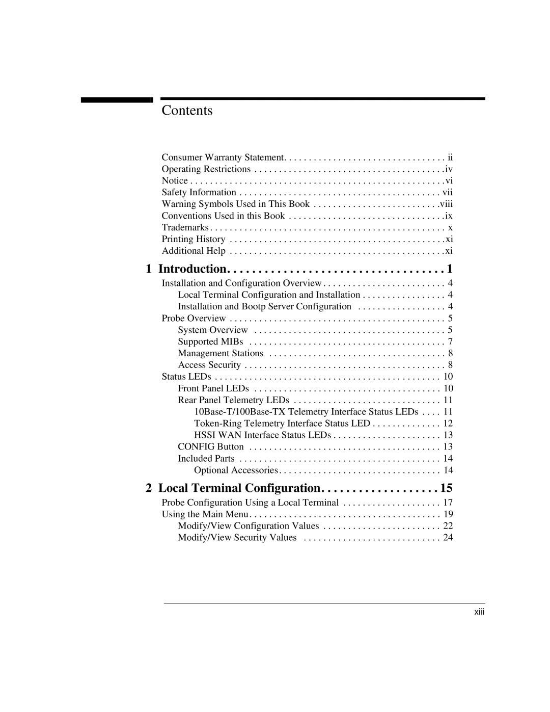 Agilent Technologies J3916A manual Contents 