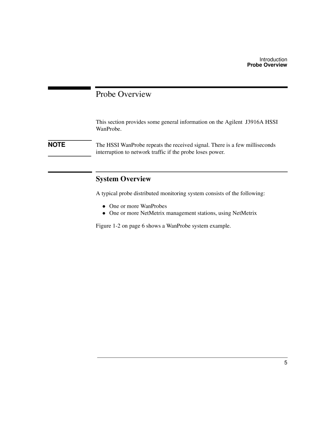 Agilent Technologies J3916A manual Probe Overview, System Overview 