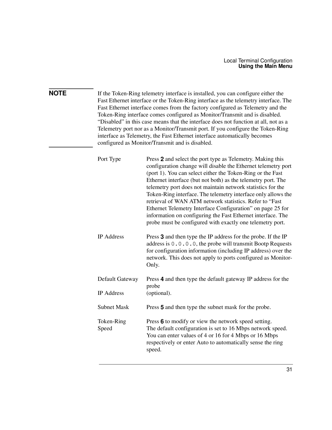 Agilent Technologies J3916A manual Retrieval of WAN ATM network statistics. Refer to Fast 