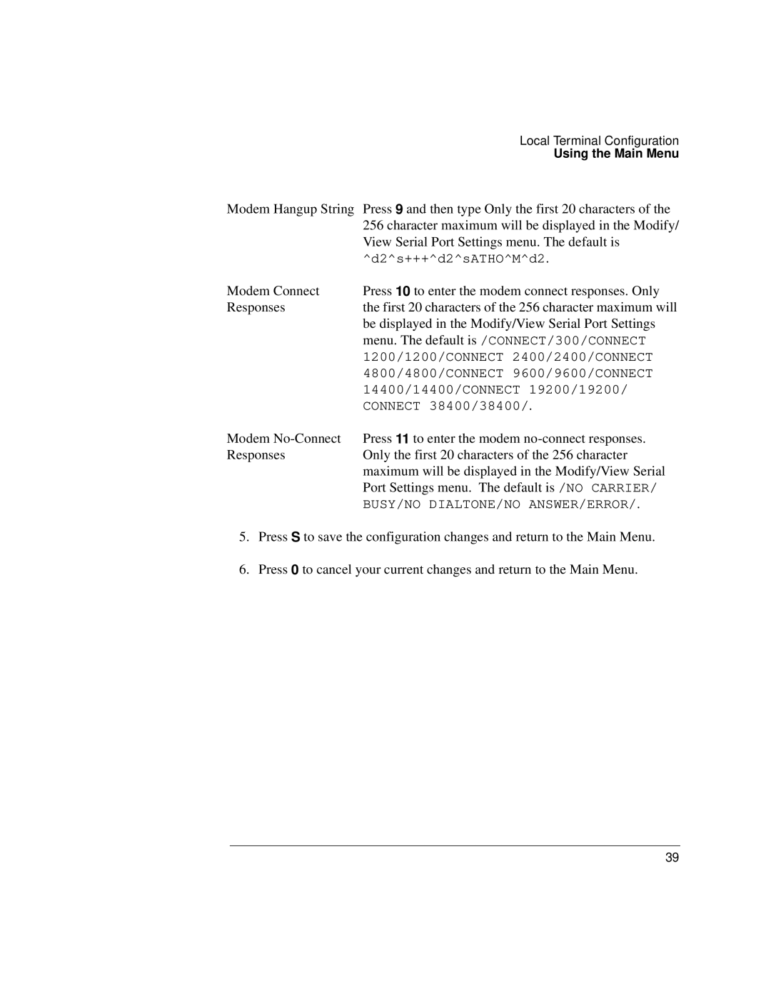 Agilent Technologies J3916A manual Be displayed in the Modify/View Serial Port Settings 