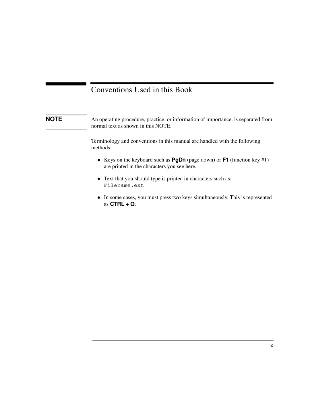 Agilent Technologies J3916A manual Conventions Used in this Book 