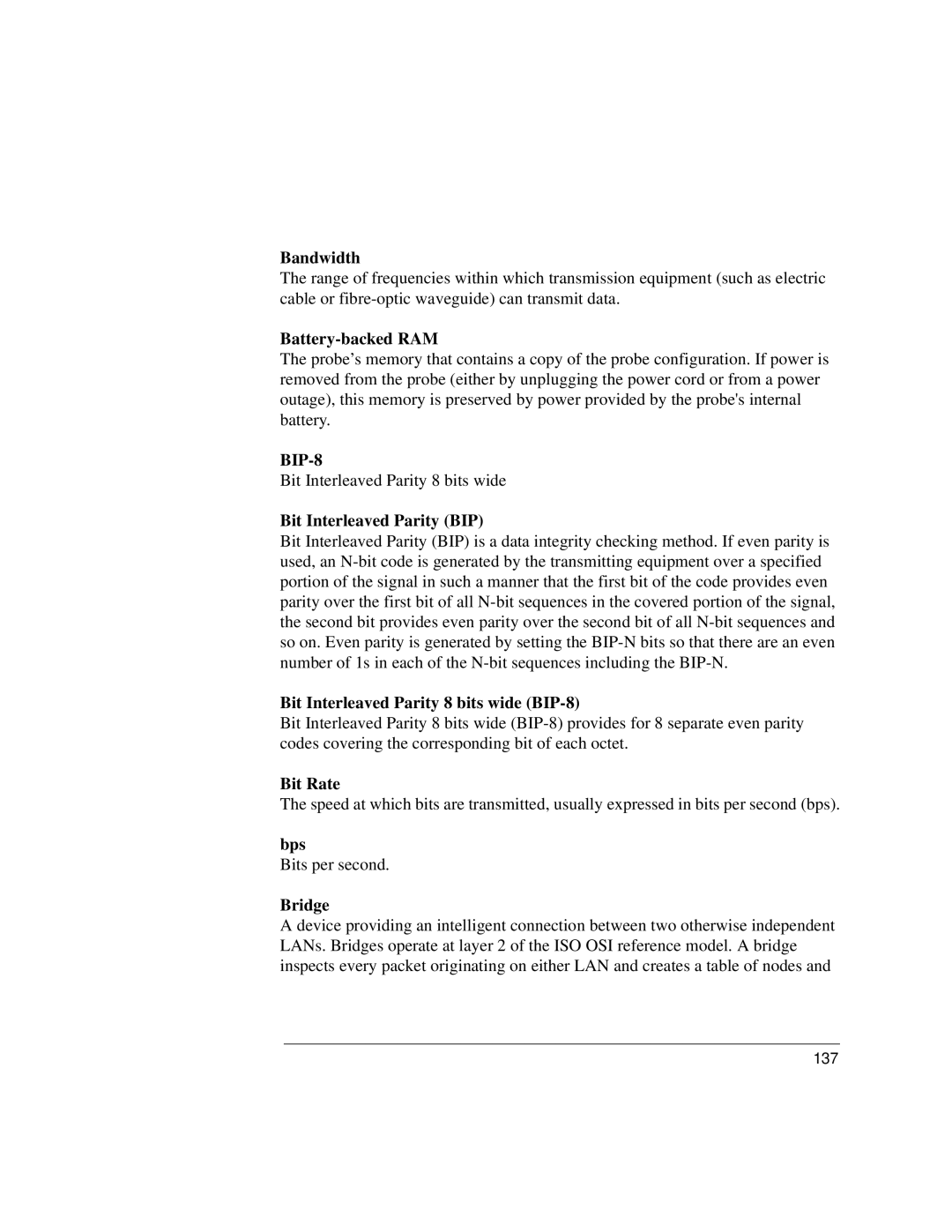 Agilent Technologies J3972A, J3919A manual BIP-8 