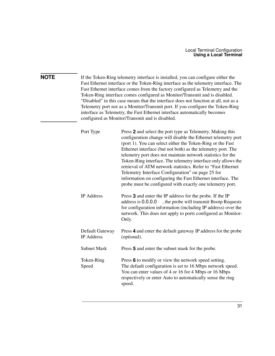 Agilent Technologies J3972A, J3919A manual Retrieval of ATM network statistics. Refer to Fast Ethernet 