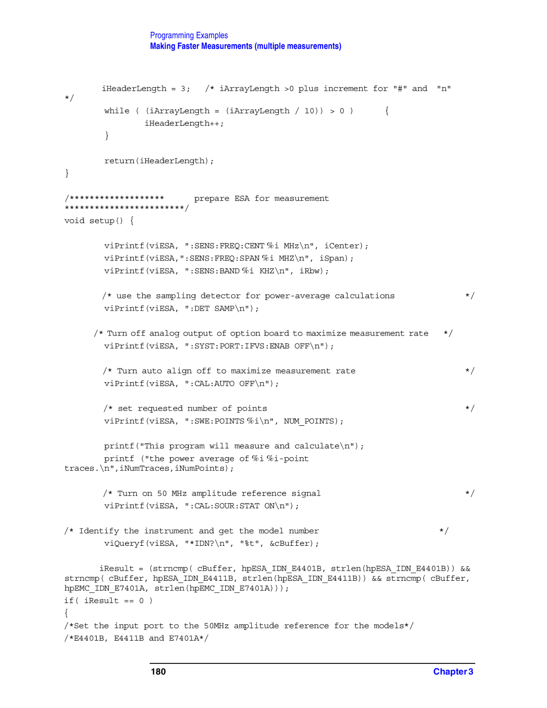 Agilent Technologies Model  A.08.xx manual 180 