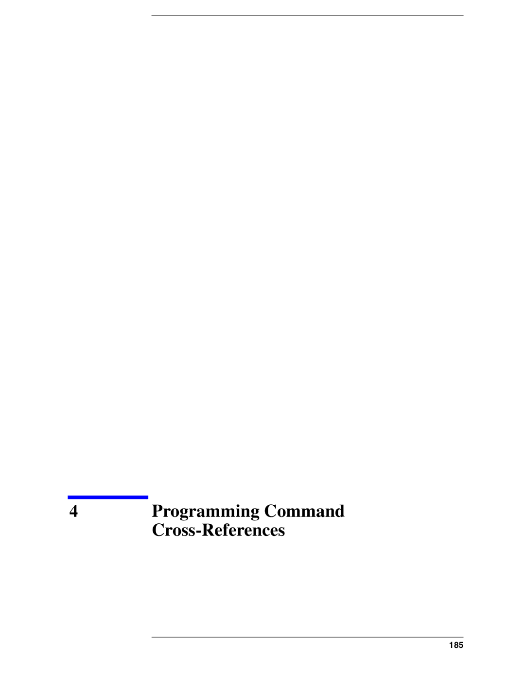 Agilent Technologies Model  A.08.xx manual Programming Command 