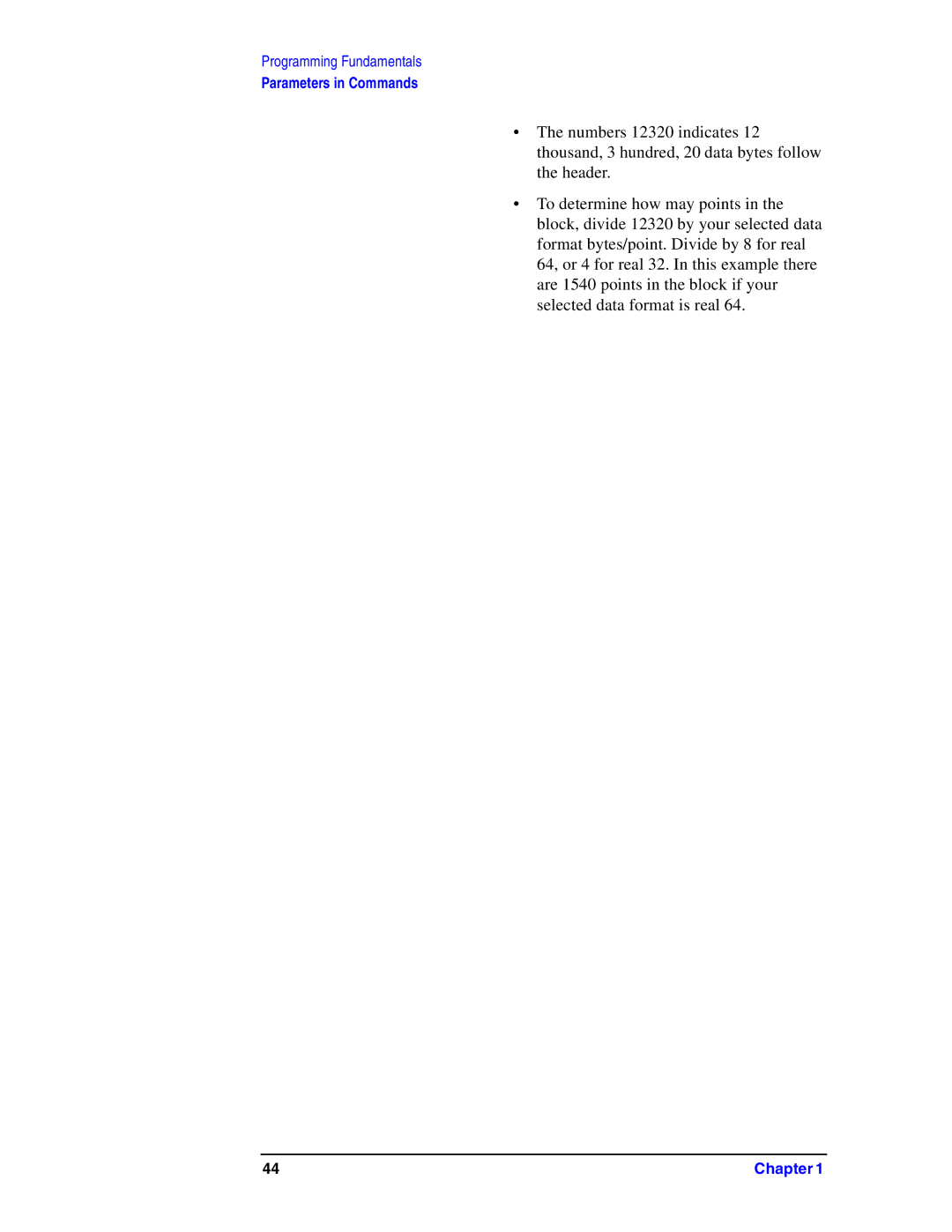 Agilent Technologies Model  A.08.xx manual Parameters in Commands 