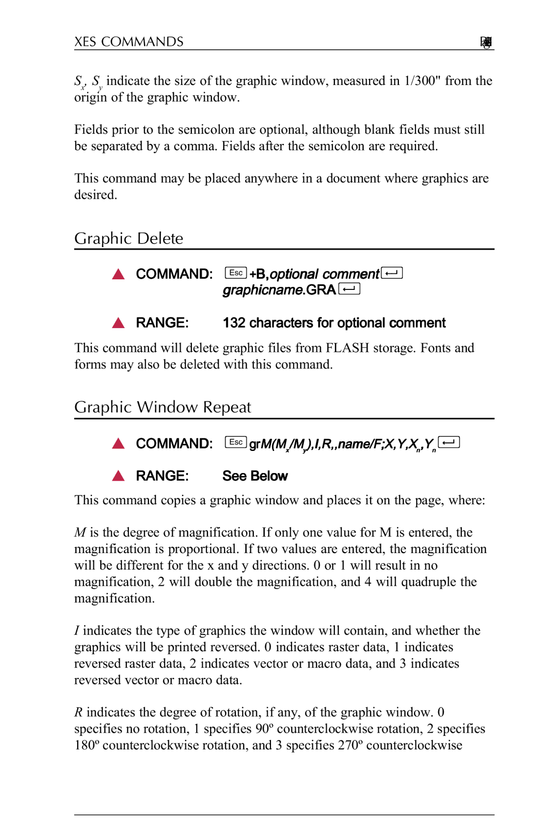 Agilent Technologies N-Series user manual Graphic Delete, Graphic Window Repeat 