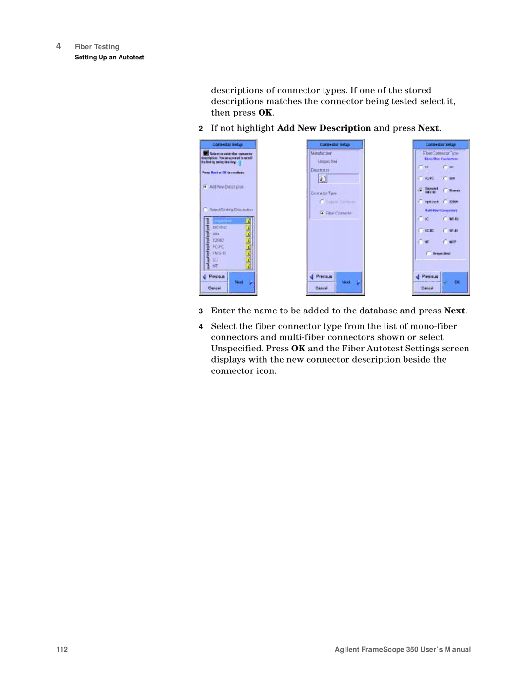 Agilent Technologies N2610A user manual 112 