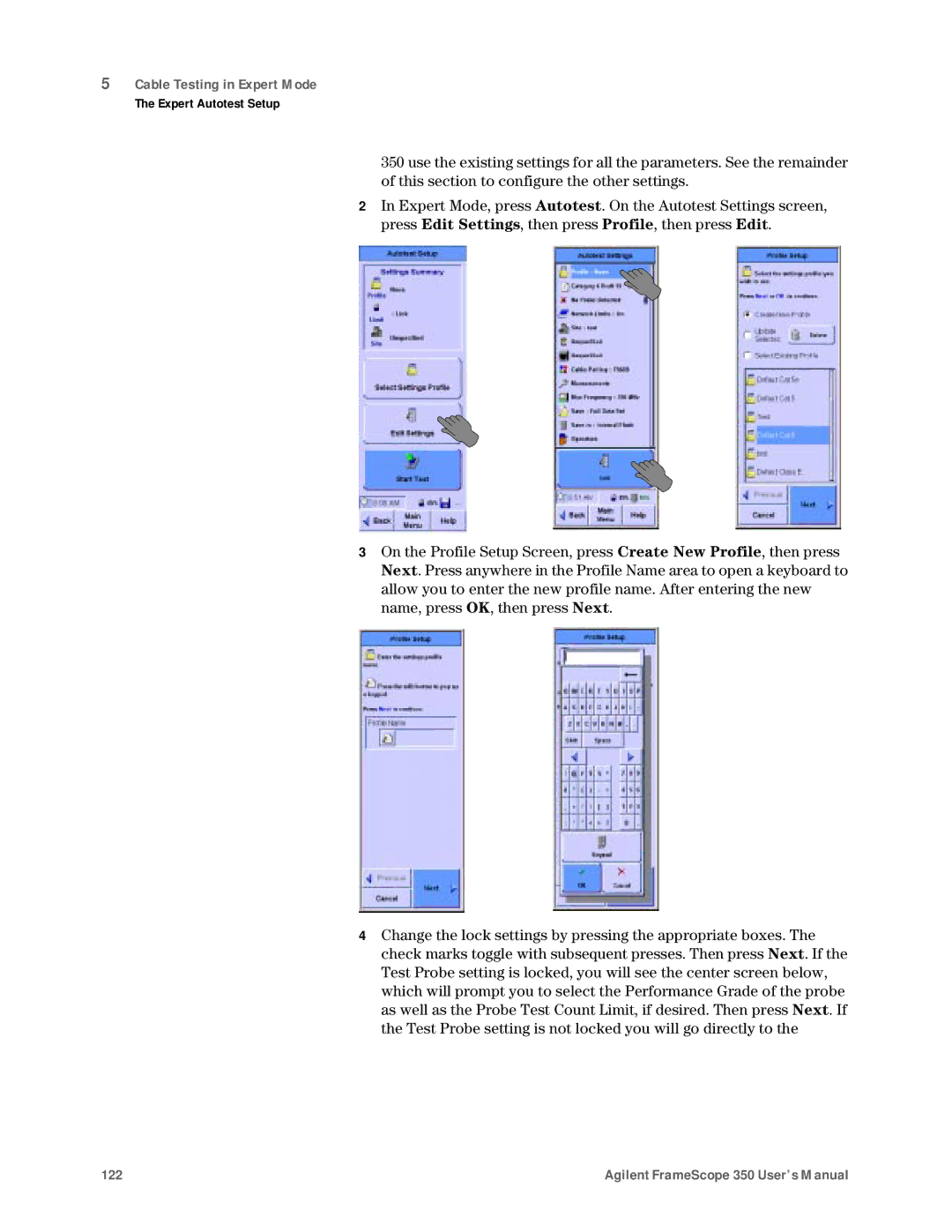 Agilent Technologies N2610A user manual 122 