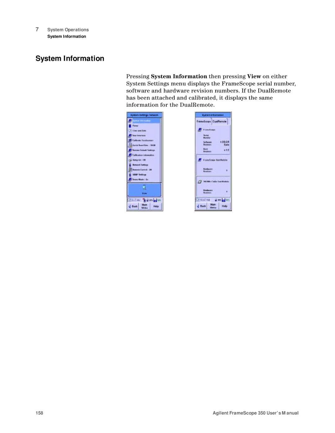 Agilent Technologies N2610A user manual System Information 