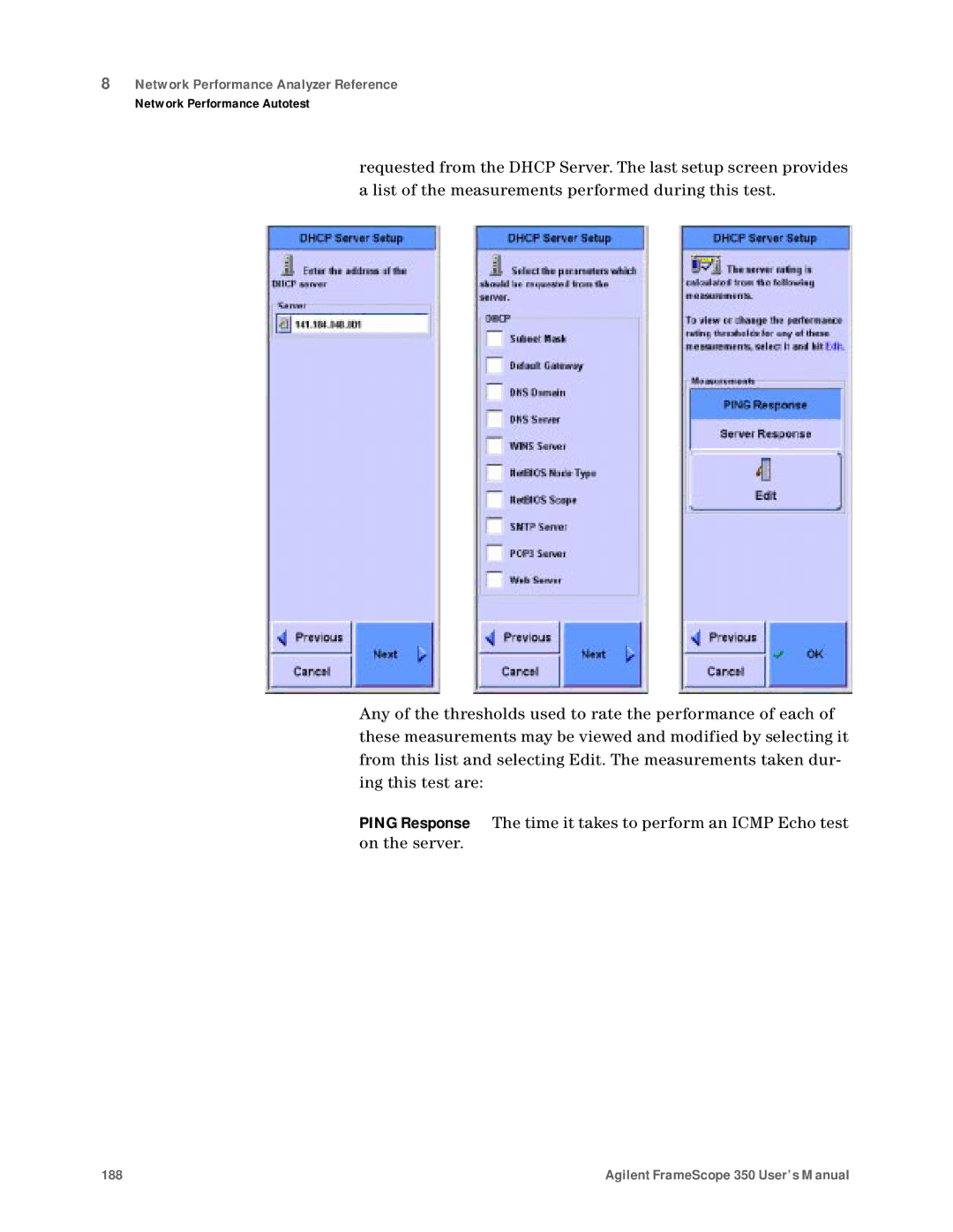 Agilent Technologies N2610A user manual 188 