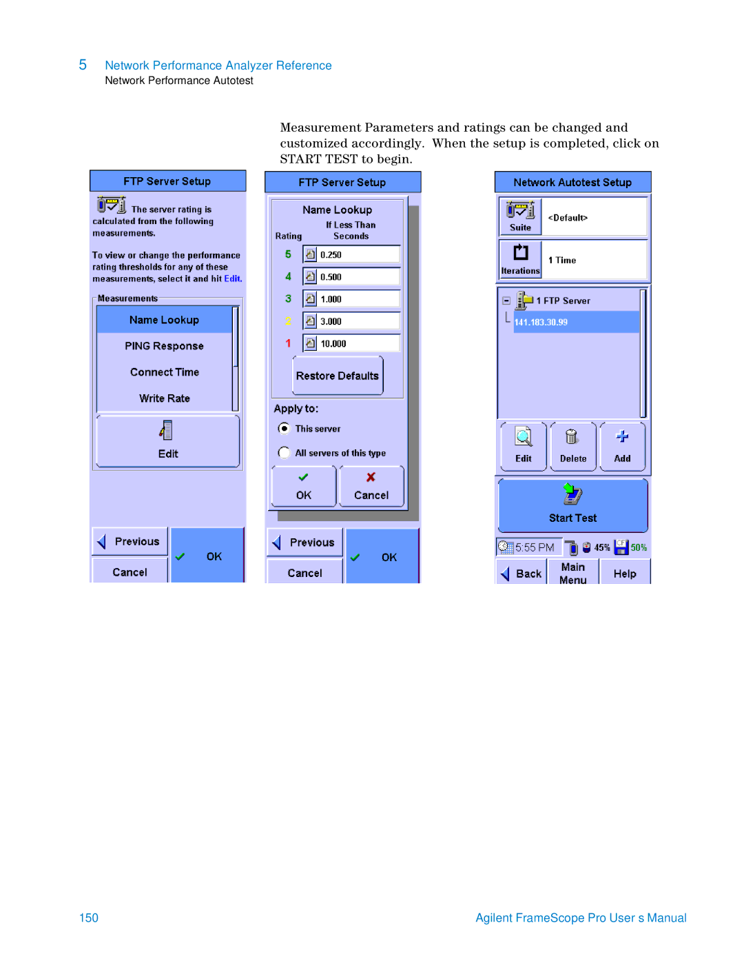 Agilent Technologies N2620A user manual 150 