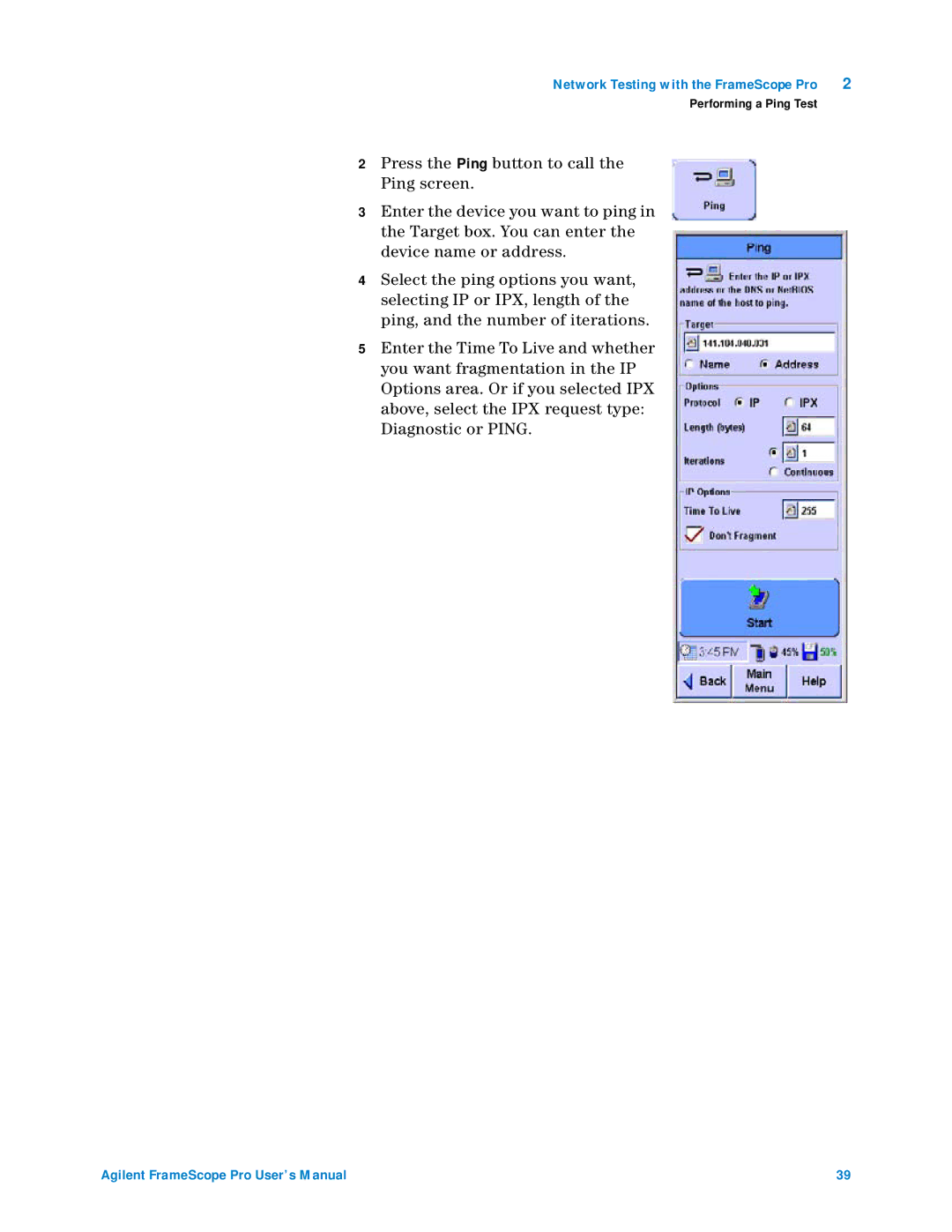 Agilent Technologies N2620A user manual Agilent FrameScope Pro User’s Manual 